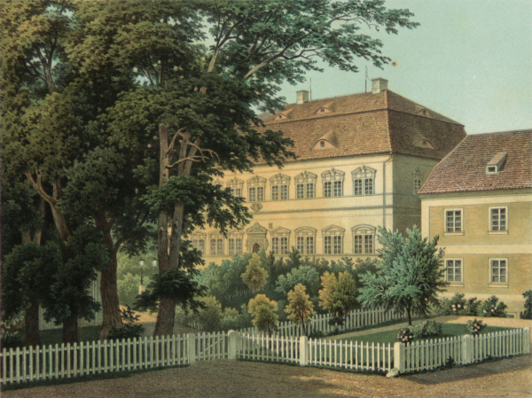 Pilgramsdorf / Pielgrzymka. - Schloss. - Duncker. - "Pilgramsdorf".
