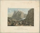 Grindelwald. - Teilansicht. - "Grindelwald vers le Wetterhorn et le glacier superieure".