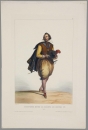 Mode & Kostüm. - Kostümkunde. - Achille Devéria. - "Costume sous le Règne de Henri IV.".