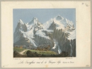 Wengen BE. - Gesamtansicht. - "La Jungfrau vue de la Wengen Alp (Canton de Berne)".
