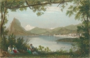Lugano. - Gesamtansicht. - "Lake of Lugano. Canton...