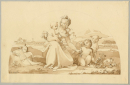 Zeichner des Klassizismus - "Maria mit Kind"