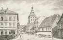Lippstadt. - Gesamtansicht. - "Lange Straße um 1910".