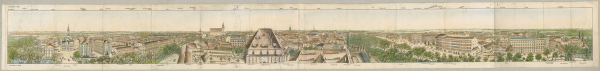 Leipzig - Gesamtansicht - Adolf Eltzner - "Panorama"