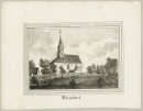 Bärnsdorf. - Teilansicht mit Pfarrkirche. - Sachsens Kirchen-Galerie. - "Bärnsdorf".